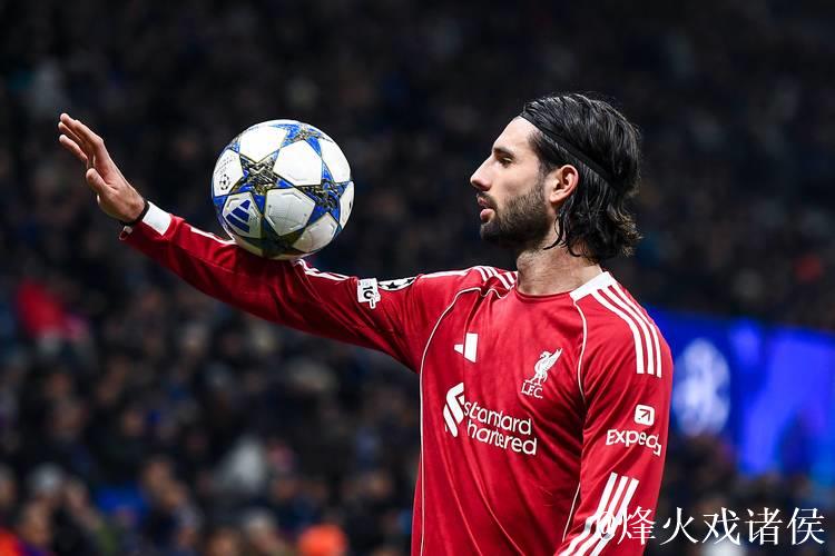 绝对核心！利物浦全能战士：5球4助 身价8500万